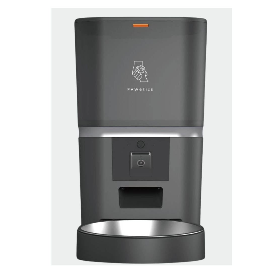 Pawetics Automatic Pet Feeder - Equipped with 5G Wifi, Interactive Audio and Night Vision Camera